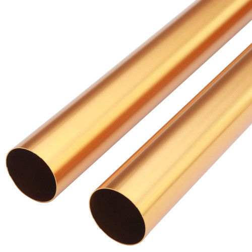 6061 T5 Kolorowe anodowane rury aluminiowe Rury z aluminium okrągłe
